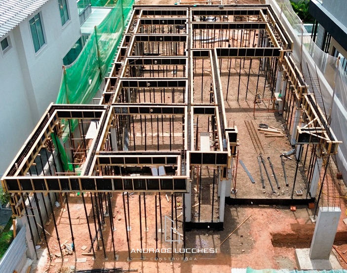 OBRA EM EXECUÇÃO - TERRAS 1 VISTA AÉREA